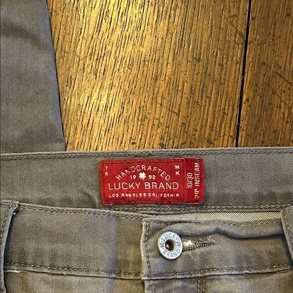 Lucky Brand Women's Charlie Super Skinny Gray Jeans with Zippers. Sz 10 EUC - Picture 4 of 12